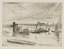 95, Battersea Dawn (Cadogan Pier), 1863