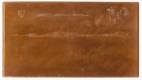 Copper plate: Sketches on the Coast Survey Plate [1]