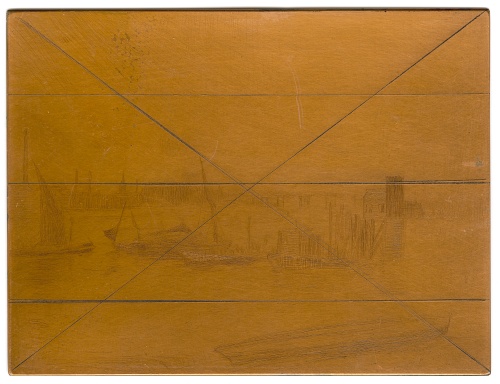 Copper plate: Battersea Dawn (Cadogan Pier) [95]