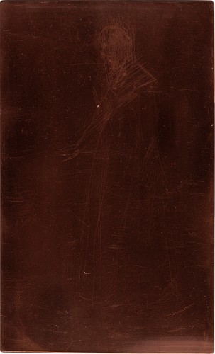 Copper plate: Whistler's Mother [103]