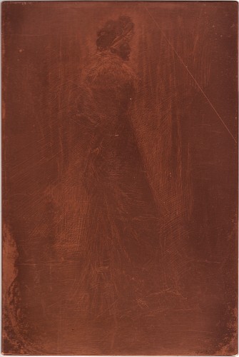 Copper plate: Maud, Standing [169]