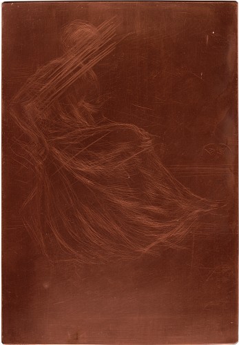 Copper plate: Model Seated [104]
