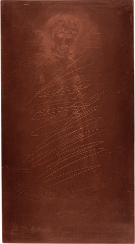 Copper plate: Girl Standing [152]