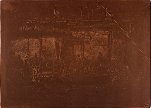 Copper plate: Nut Shop, St James's Place, Houndsditch [356]