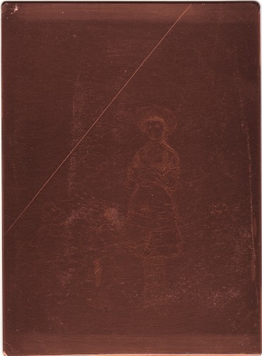 Copper plate: The Little Nurse, Grays Inn [286]