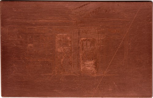 Copper plate: Double Doorway, Sandwich [322]