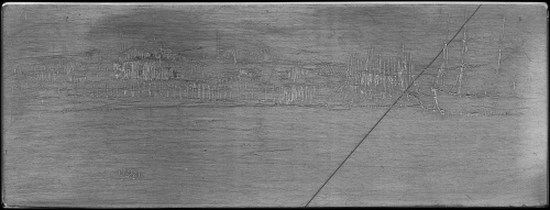Copper plate: Dry Docks, Southampton [302]