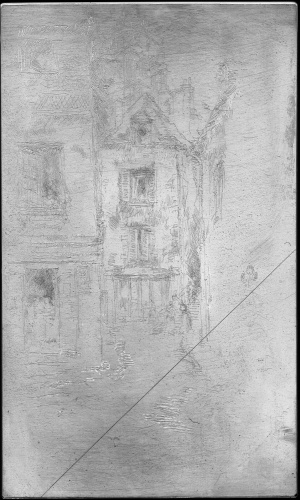 Copper plate: Under the Cathedral, Blois [428]