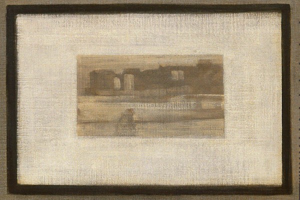 Detail of 'Arrangement in Grey & Black: Portrait of the Painter's Mother' (1871)