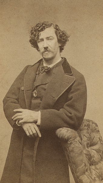 Ã‰tienne Carjat, Photograph of Whistler, ca 1864 , Glasgow University Library, Special Collections