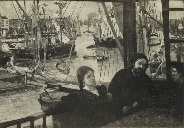 Wapping, 1861, National Gallery of Art, Washington, DC (old photograph, 1920s?) Wapping, 1861, National Gallery of Art, Washington, DC (old photograph, 1920s?)