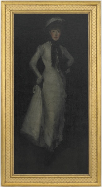 Arrangement in White and Black, oil, ca 1876, Freer Gallery of Art