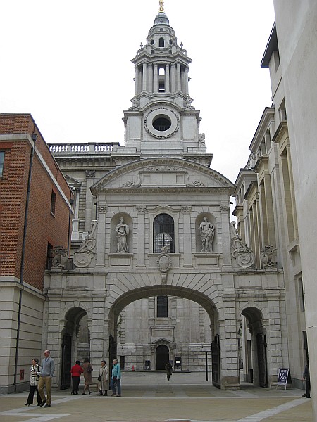 Temple Bar, St Paul's, 2011