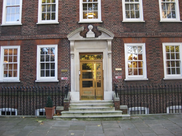 Doorway, Gray's Inn, 2011