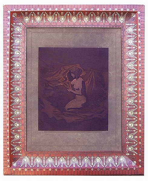 T. Roussel, 'Embers Glow', Colour etching & aquatint