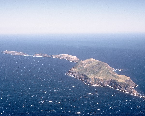 Anacapa Island, aerial view