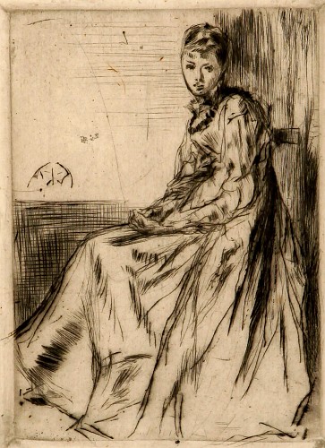 The Letter (Maud, seated) [116]