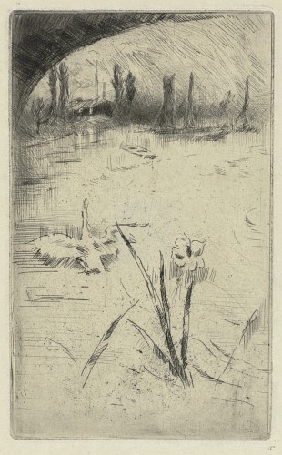 Sketch after Cecil Lawson's "Swan and Iris" [247]