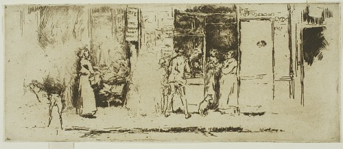 Newspaper-Stall, Rue de Seine [474]