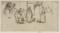 423. Market Women, Loches, 1888