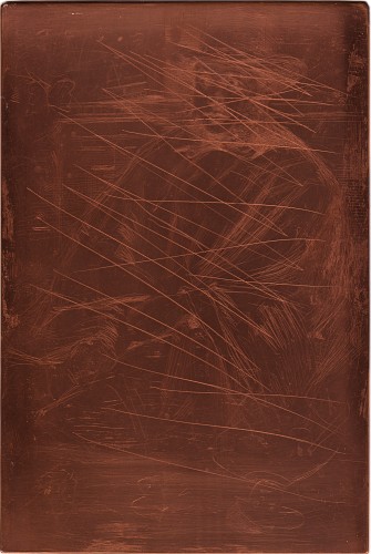 Copper plate: Portrait of a man [73]