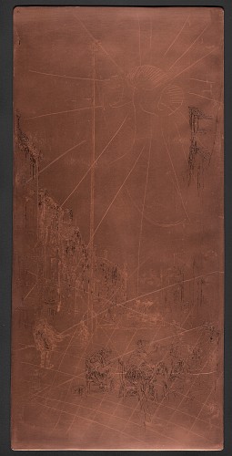 Copper plate: The Venetian Mast [219]