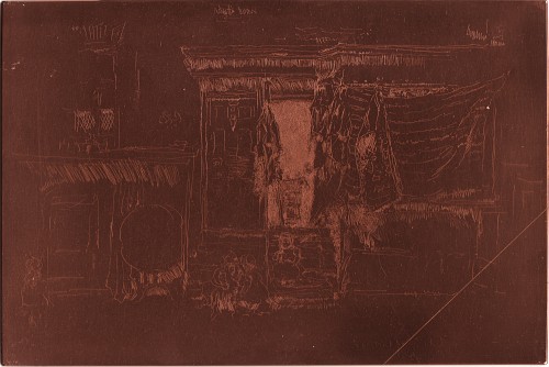 Copper plate: Rag Shop, Milman's Row, Chelsea [329]