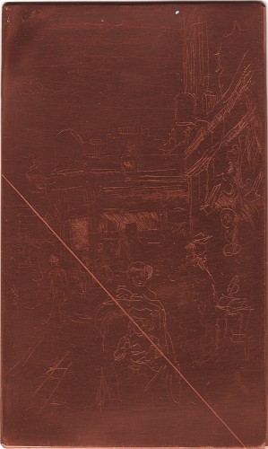 Copper plate: Perambulator, King's Road [277]