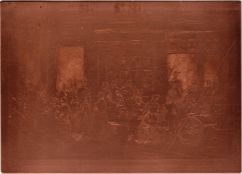 Copper plate: High Street, Brussels [343]