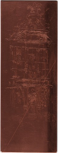 Copper plate: Gold House, Brussels [336]