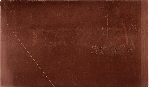 Copper plate: Railway-Station, Voves [387]