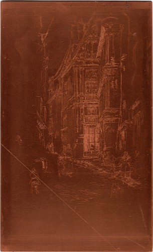 Copper plate: Chancellerie, Loches [411]