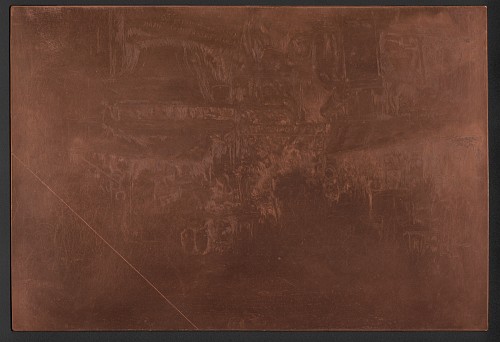 Copper plate: Marchand de Meubles, Rue du Four [482]